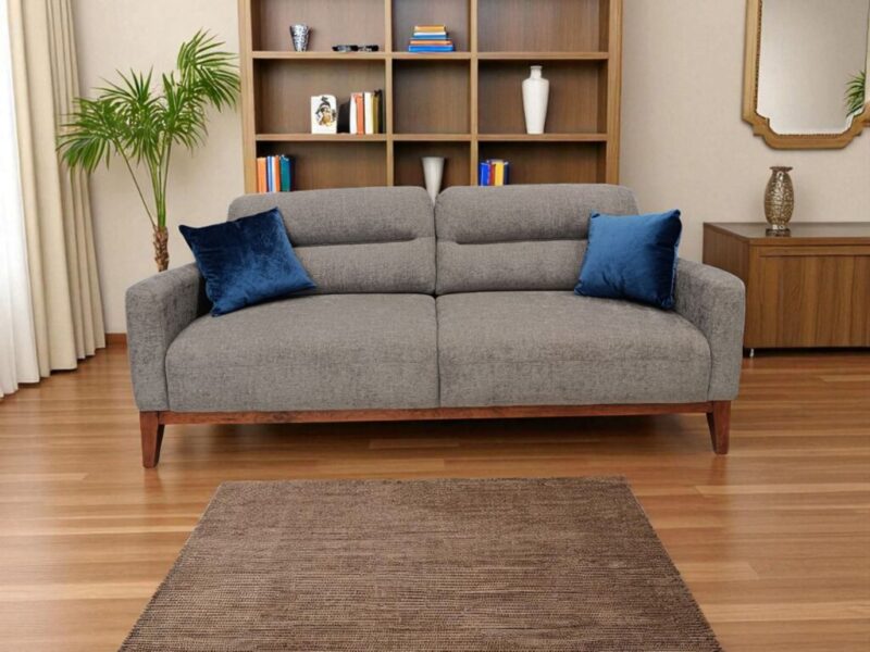 SOFA BORA II (CH) - TELA CUARZO GRIS
