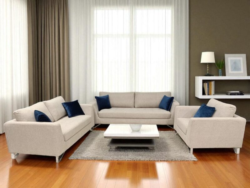 SALA MAX TELA RIVOLI BEIGE