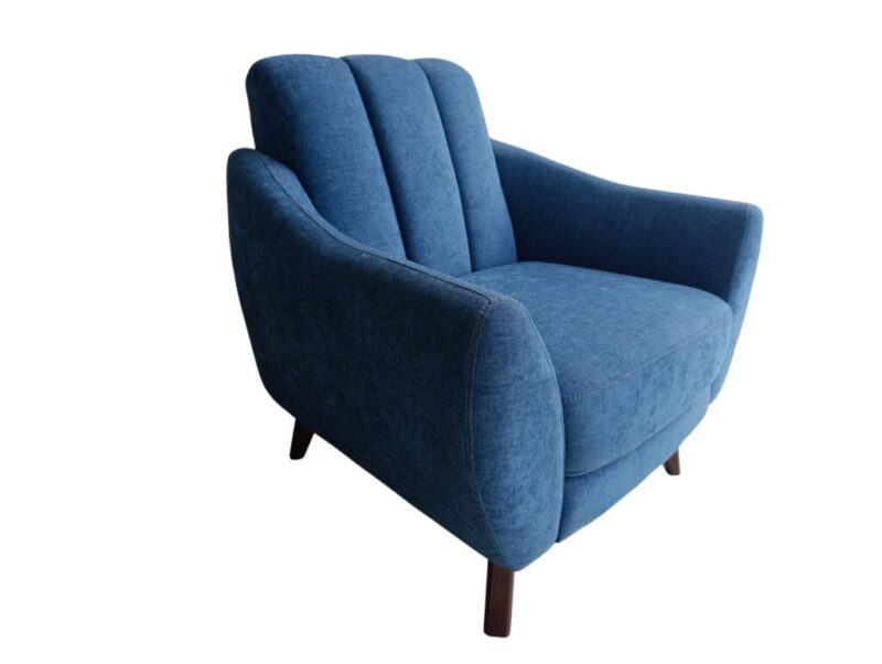 SILLON NICOLE TELA CIRCONIA BLUE - Image 2