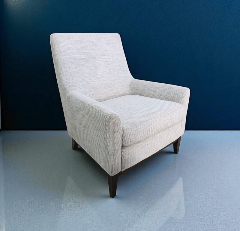 SILLON ROZEL TELA CROSBY CREAM