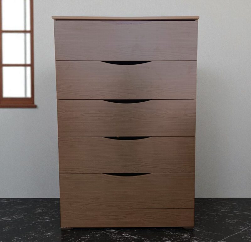 CAJONERA BELGICA 5 CAJONES NOGAL