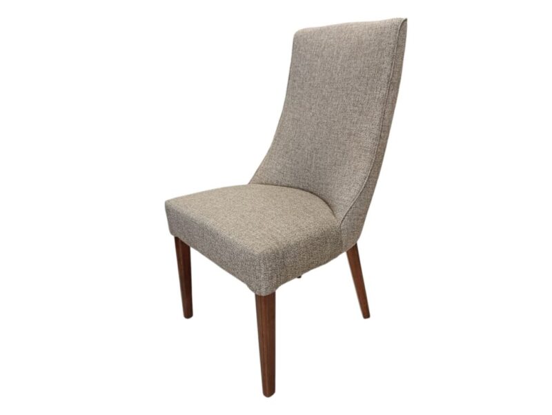 ANTECOMEDOR SIRIUS CHAPA WALNUT 2.2m X 1.1m CON SILLA ANGELOS EN TELA SPARK EARTH - Image 2