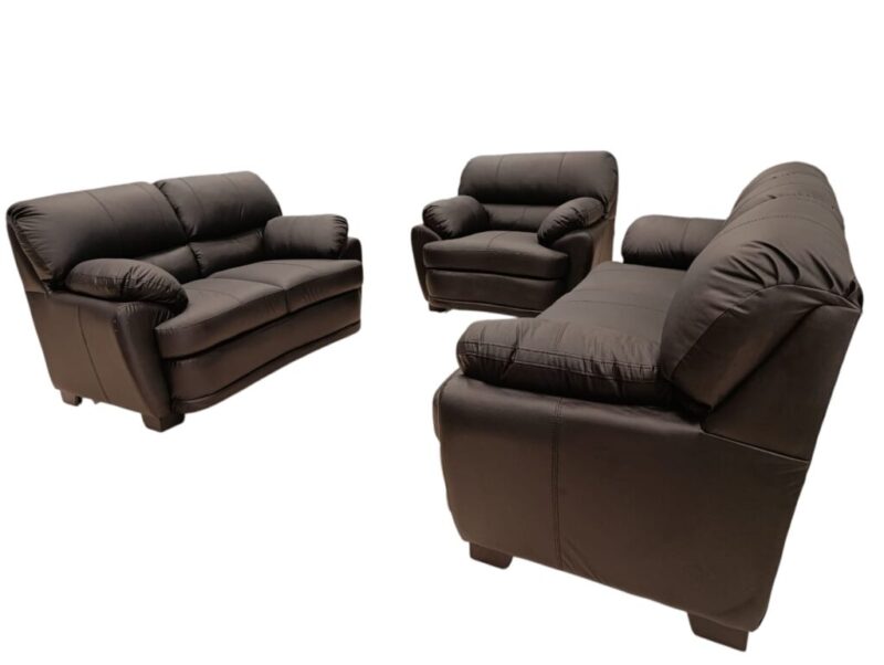 SALA 3-2-1 SIENA PIEL DARK BROWN - Image 2
