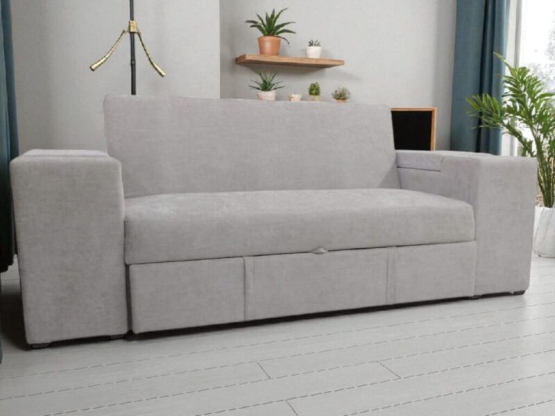SOFA CAMA SIDNEY TELA CIRCONIA BEIGE