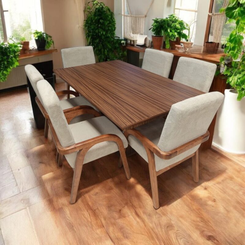 ANTECOMEDOR PREMIUM DE 6 SILLAS PAROTA