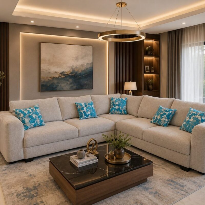 MODULAR ALVAR TELA CIRCONIA BEIGE