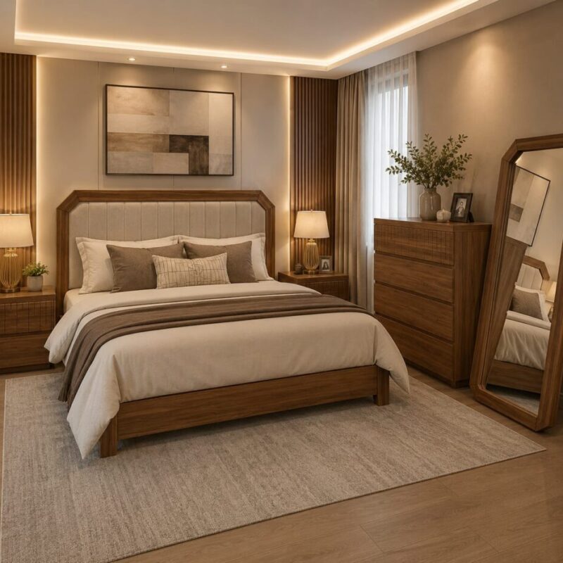 RECAMARA SUECIA KS CHAPA WALNUT UV (VIENA 2)
